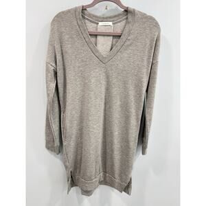 【新品】HLT Cherish Oversized Sweatshirt Ash Grey High Neck Quarter Oversized Sweatshirt | Athleisure
